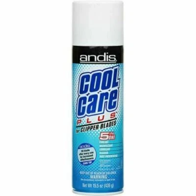 Andis Cool Care Plus Cleaner Spray For Clipper Blades Trimmer 5 In 1 Coolant