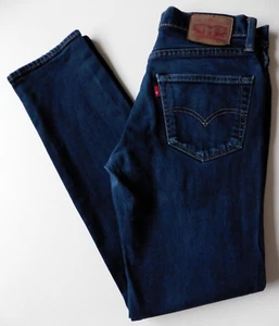 Men’s 511 Levis Slim Fit Jeans W28 L32 Blue Size 28R Levi Strauss - Picture 1 of 9