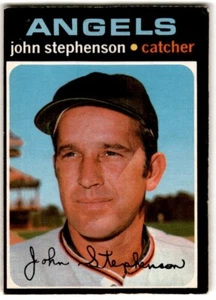 1971 O-Pee-Chee John Stephenson #421 California Angels - Foto 1 di 2
