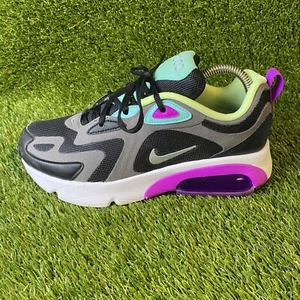 Nike Air Max 200 Mädchen 6,5 Jahre Laufschuhe Low Top Turnschuhe Schwarz AT5627-004 - Bild 1 von 12