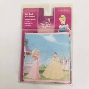Imperial Disney Princess Theme Self Stick Removable Wall Border, 5" × 15', New - Picture 1 of 5