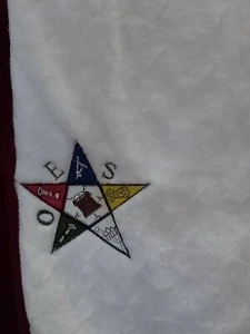 EASTERN STAR - EASTERN STAR EMBROIDERED POLYESTER BLANKET - Picture 1 of 1