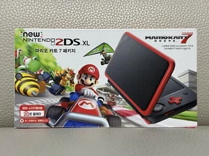 Super Rare Nintendo 2DS XL Mario Kart 7 Package Korean Edition NEW Never Opened! - Picture 1 of 8