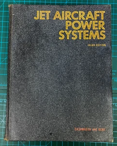 Jet Aircraft Power Systems 3rd Edition Casamassa and Bent Hardback Vintage 1965 - Picture 1 of 12