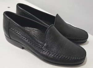 Giorgio Brutini Damen-Halbschuhe Größe 6D schwarz Leder Fußgewölbestütze Schuhe - Bild 1 von 8