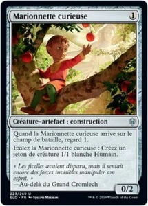 MTG Magic ELD FOIL - Inquisitive Puppet/Marionnette curieuse, French/VF - Picture 1 of 1
