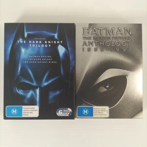 The Dark Knight Trilogy + The Batman Anthology 1989-1997 DVD Box Sets - Bild 1 von 22