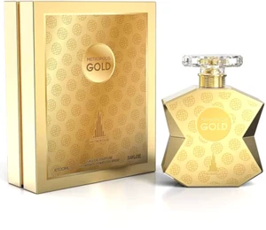 EMPER Metropolis Gold Unisex EDP Spray 100 ML Super Fragranza Versione Emirati Arabi Uniti š„ - Foto 1 di 3