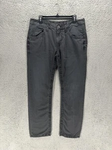 Camp David Mens Trousers W35 L32 (Tag: W32) Brown Wash-Out Straight Chino Pants - Picture 1 of 24