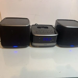 Logic3 WIS019K i-Station Tower Radio & iPod Dock - Picture 1 of 4