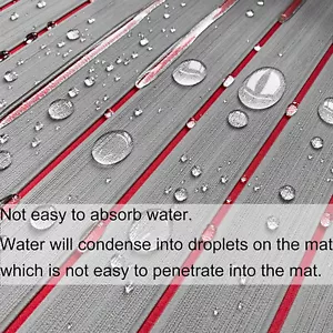 Grey over Red EVA Foam Boat Flooring Carpet Marine Decking Sheet , Bass Boat Mat - Picture 1 of 21