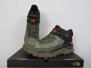 Mens The North Face Vectiv EXPLORIS Mid FUTURELIGHT Hiking Waterproof Boots Oliv - Picture 1 of 7