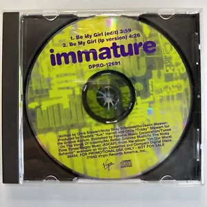 Immature Be My Girl CD Promo Single Disc Only - Picture 1 of 2