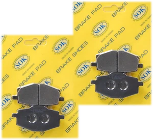 PASTILLAS DE FRENO DELANTERAS Y TRASERAS aptas para YAMAHA YTZ 250 Tri-Z Moto 1985-1986 YTZ250 - Imagen 1 de 2