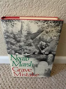 Ngaio Marsh GRAVE MISTAKE Hardcover Book - Picture 1 of 1