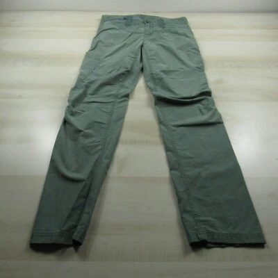 Patagonia Pants Womens 6 Green Venga Rock Organic Cotton Outdoor 30x32 - Image 1 of 4