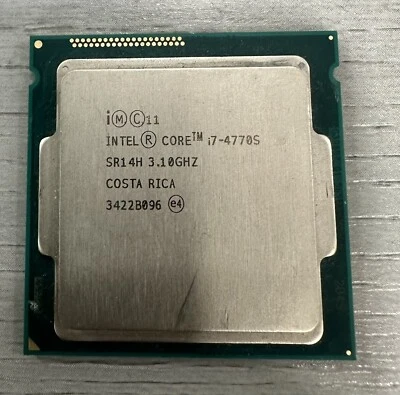 INTEL CORE i7-4770S 3.10GHZ QUAD CORE Processor 8 Threads - 8MB Cache - LGA 1150 - Image 1 of 2