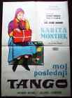 1960 Original Movie Poster Mi &#218;ltimo Tango Luis C&#233;sar Amadori Sara Montiel