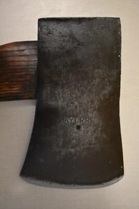 Vintage NY Central Railroad Single Bit Axe Original Handle Nice Patina - Picture 1 of 14