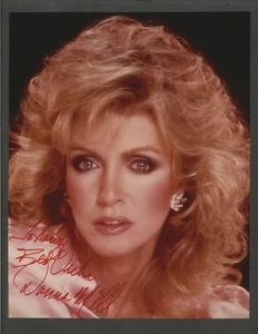 Donna Mills - Foto firmada autógrafo a color 8x10 - Aterrizaje del nudo - Imagen 1 de 1