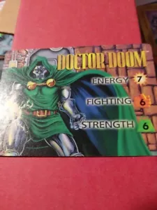 DOCTOR DOOM 1995 Marvel Overpower CCG TCG Character Card w/free Specials - Picture 1 of 4