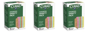 (3) SM Curad Stoff/Kunststoff verschiedene Bandagen 85 Farben Bandagen - Bild 1 von 3