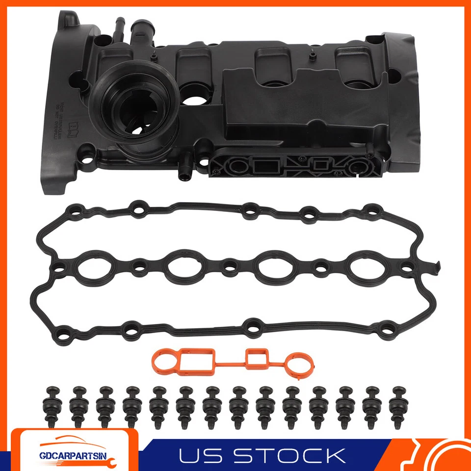 Cubierta de válvula de motor con junta para VW Eos Jetta Passat Audi A3 TT 06F103469K Foto 1 de 4