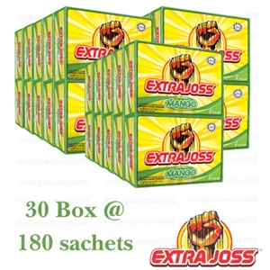 180 Beutel EXTRA JOSS Mango Geschmack Zuckerfrei Energy Drink für Instant Boost - Bild 1 von 7