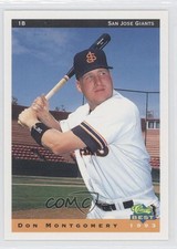 1993 Classic Best San Jose Giants Donald Montgomery Don Montgomery #17