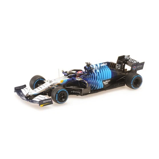 Williams Racing Mercedes FW43B 2nd place Belgian Gp 2021 George Russel 1:43 - Immagine 1 di 1