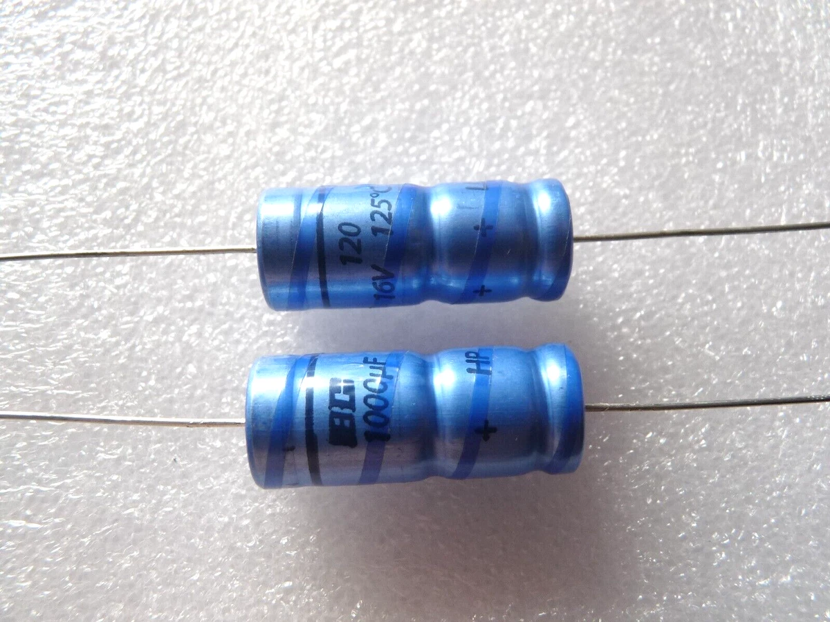 5 Condensateurs Audio 16 V 2700 UF 12,5 × 22 Mm