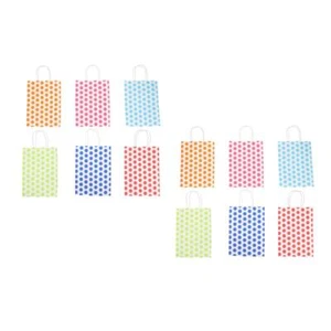 Paket Taschen Papier Taschen Mit Griff Papier Geschenk Taschen - Bild 1 von 12