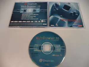 Sega Dreamcast Web Browser 2.0 with SegaNet (Sega Dreamcast 2000) Complete Swirl - Picture 1 of 1
