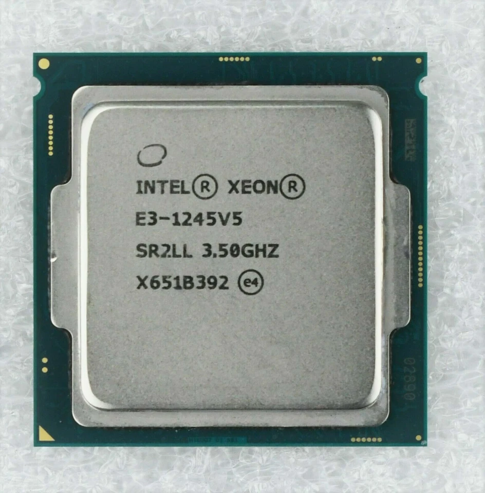 Intel Xeon E3-1245 V5 Quad-Core 3.5Ghz LGA1151 CPU  Processor - Image 1 of 1