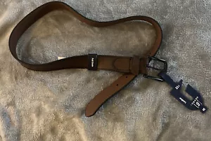 Cinturón de cuero para hombre George talla 34 - Imagen 1 de 4