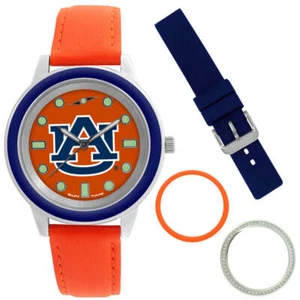 Auburn Tigers Unisex Colors Watch Gift Set - Picture 1 of 5