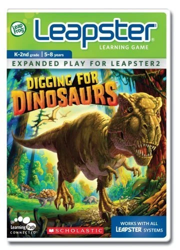 LeapFrog Leapster Learning Game Scholastic Digging for Dinosaurs by LeapFrog - Image 1 of 1