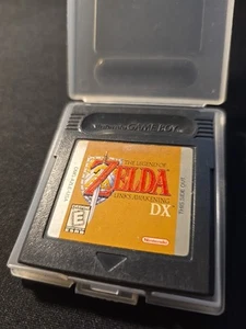 Legend of Zelda: Link's Awakening DX (Game Boy Color, 1998) carrello e custodia - Foto 1 di 3