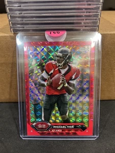2023 Topps Composite - Topps Chrome Michael Vick #50 Red Geometric /5 - Picture 1 of 2