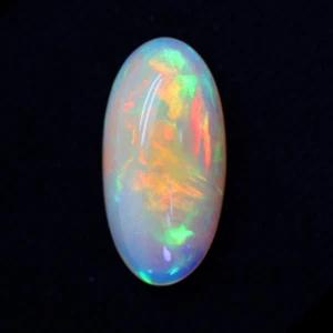 8.79ct 22x11 Oval! Rainbow Play Harlequin Patt Stunning Solid Crystal Welo Opal - Picture 1 of 1