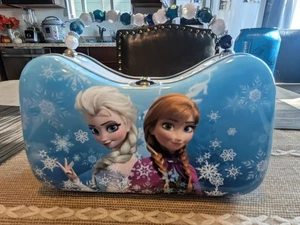DISNEY FROZEN ~  Metal with Beaded Handle Purse - Picture 1 of 3