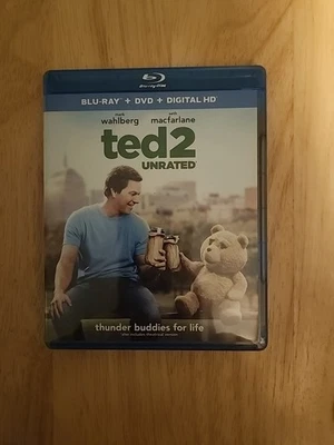Ted 2 Unrated Blu-ray 2015 DVD Disc Missing. No Digital Foto 1 de 4