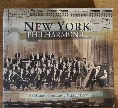 New York Philharmonic the Historic Broadcasts 1923 - 1987 10 CD & Bklet Box Set  - Image 1 of 4