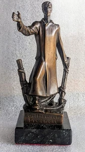 Bronze Skulptur "Griff nach der Freiheit", Professor Fritz Theilmann (1902-1991) - Bild 1 von 12