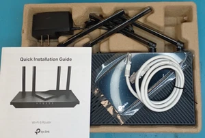 TP-Link AX1800 WiFi 6 Router V4 (Archer AX21) - Dual Band Wireless Internet - Picture 1 of 8