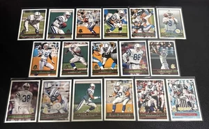 1996 Topps Football 17 Karten Lot Indianapolis Colts Faulk/Harbaugh/Harrison RC - Bild 1 von 20