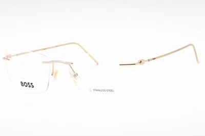 HUGO BOSS HB1421-J5G-57 Eyeglasses Size 57mm 18mm 145mm gold Men - Image 1 of 4