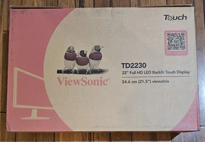 ViewSonic TD2230 22in Full HD Backlit Touch Display Monitor New Model VS16453 - Picture 1 of 10