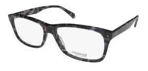 NUOVA MONTATURA OCCHIALI POLAROID D317 FULL-RIM PLASTICA QUADRATA GRIGIO AB8 UNISEX - Foto 1 di 8