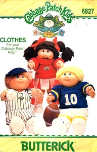 Toppa Cavolo Bambini Abiti Sportivi Modello Cucito Butterick 6827 - Foto 1 di 2